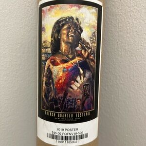 French quarter festival 2019 poster